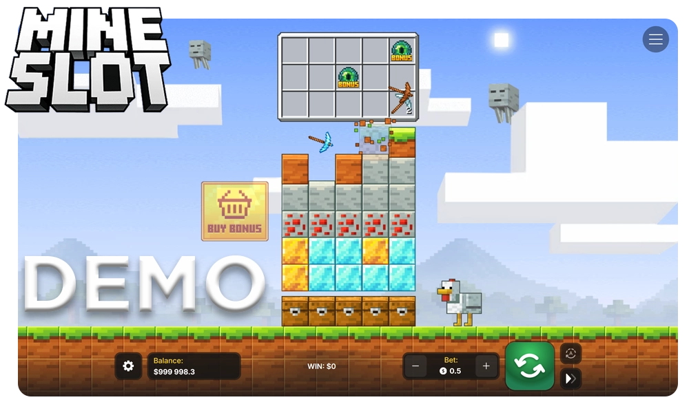 Play Mine Slot Demo Game Online for Free